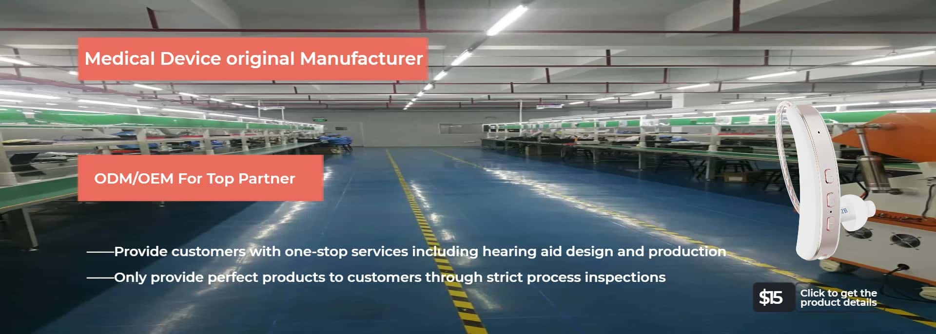 quality OTC Hearing Aids factory