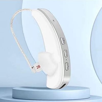 Rechargeable Wireless Hearing Aid With Automatic Noise Cancelling