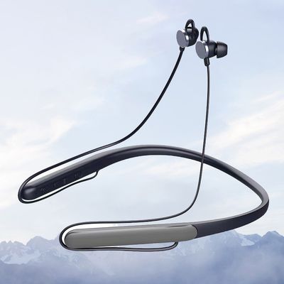 4 Programs 80 Hours Battery Life Neckband Hearing Aid With Bluetooth Connectivity