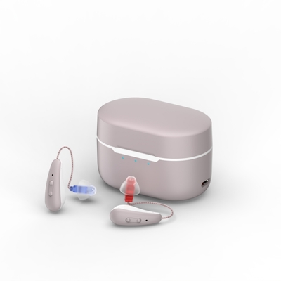 8-Channel Digital Hearing Aid with 60h Battery Life