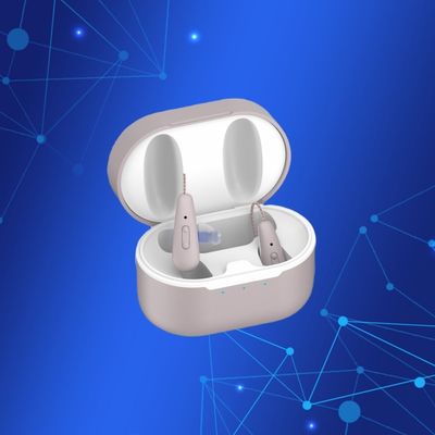 Invisible OTC Hearing Aids 35dB Gain Digital Sound Amplifier 8 Channel Rechargeable Hearing Device