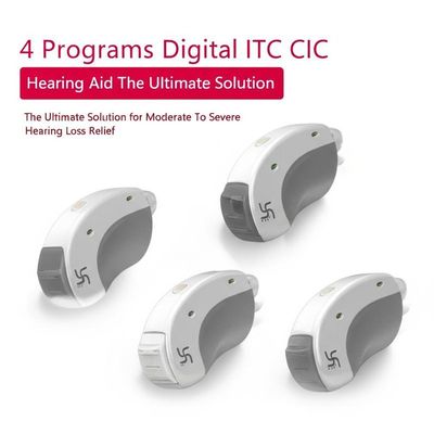 4 Programs Digital ITC CIC Hearing Aid The Ultimate Solution for Moderate To Severe Hearing Loss Relief