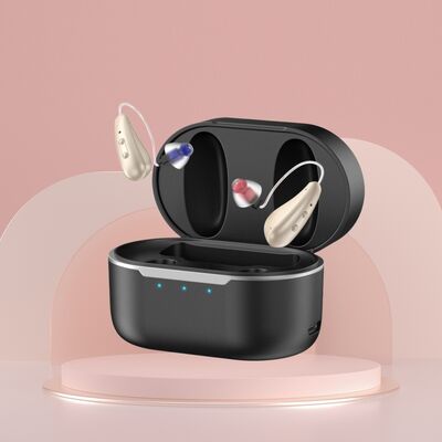 Compact ITC CIC OTC Hearing Aid BTE Digital 28.4mm 9.9mm 7.6mm Hearing Amplifier Sound Solution