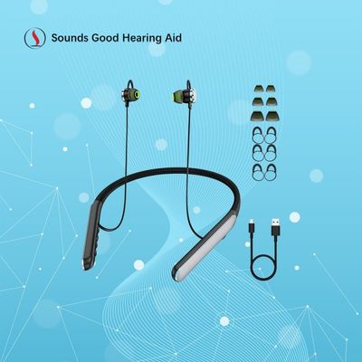Speech Enhancement Bluetooth Hearing Aid with Volume Control and Bluetooth Version 5.2