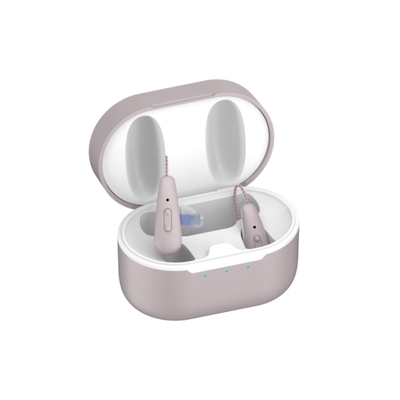 Digital Rechargeable Hearing Aids with 8 Channels and 60h Battery