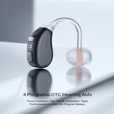 4 Programs OTC Hearing Aids Touch Induction Type Rechargeable Lithium-ion Polymer Battery